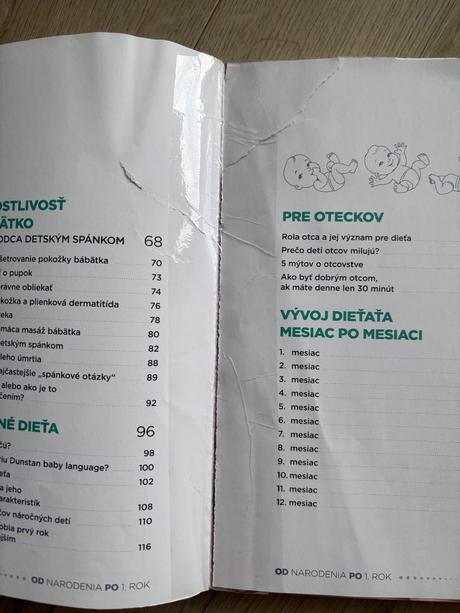 Kniha od narodenia po 1.rok,