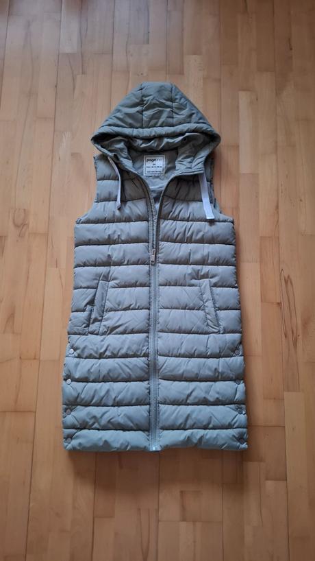 Dlha khaki vesta, takko,s