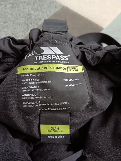 Lyžiarske nohavice, 104