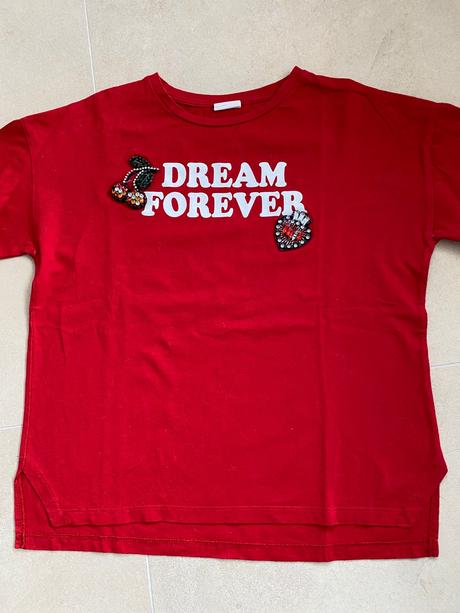 Červene tricko, zara,152