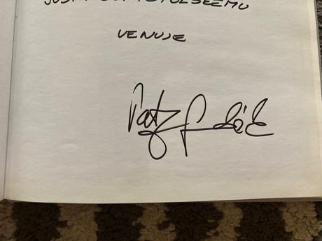 V objektíve prezident s podpisom autora,