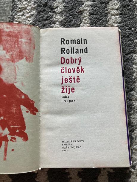 Dobrý člověk ještě žije rolland romain (1963),