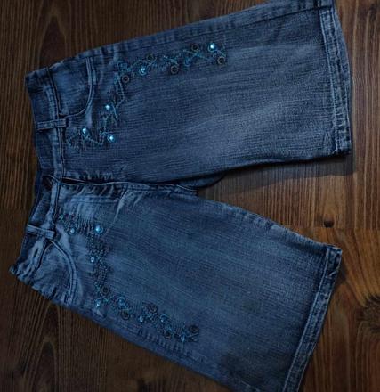 Rifľové detské šortky, 140