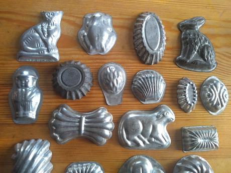 Retro formičky na pečenie16ks - 16eur,