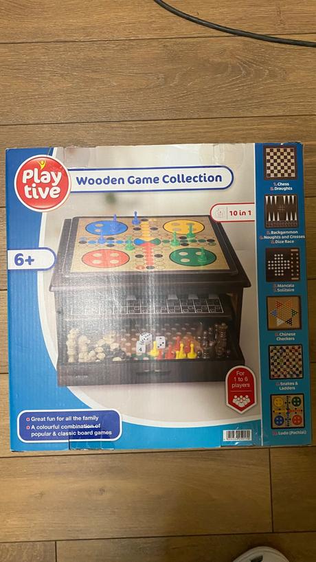 Playtive spoločenské hry 10v1, 