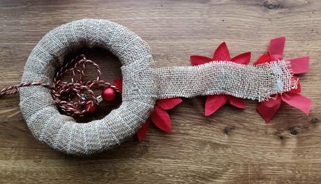 Vianočný veniec na dvere, 