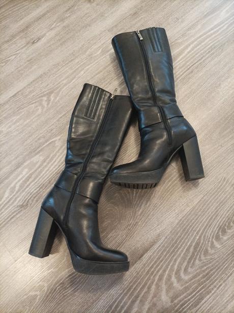 Čižmy kožené, 38