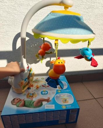 Kolotoč nad postielku tinylove pre bábätká,