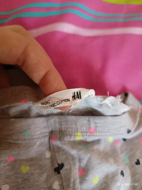 7 ks leginy, teplaky hm, benetton, 104–116