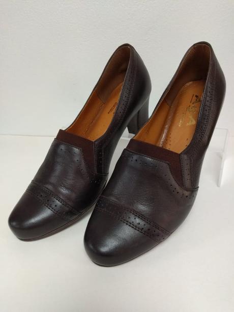 Dámske celokožené topánky 9736 za, 41