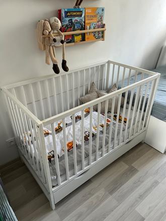 Detská postieľka 60x120, šírka (cm): 60,dĺžka (cm): 120