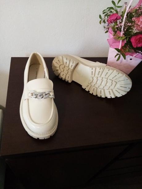 Dánske topánky veľ. 41, krémové, 41