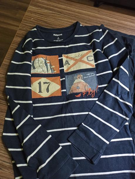 Tričko + tepláky, 134