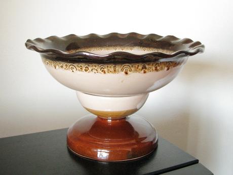 Veľká vintage keramická misa,