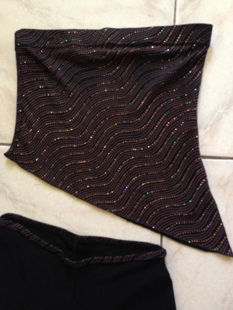 Elegantný topík s nohavicami, xs