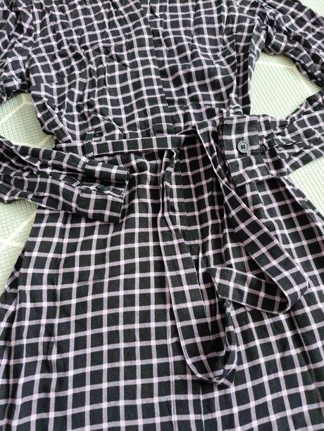 Košeľové šaty na gombíky - h&m, h&m,xs