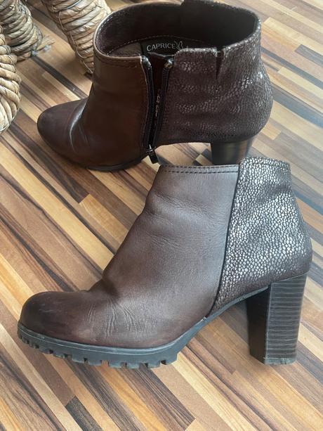 Caprice kožené kotníky, 39