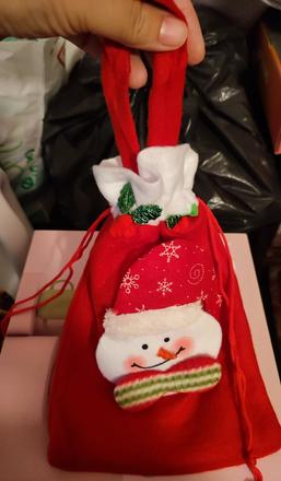 Mikulaske vrecusko na sladkosti,