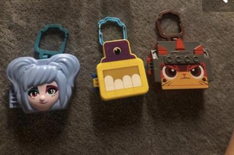 Dvd lego príbeh + prívesky, 