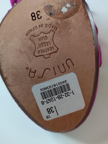 Dámske letné topánky unisa, humanic,38