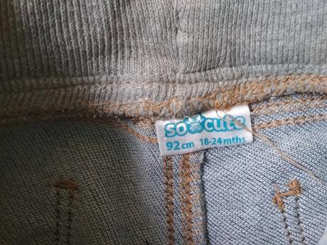 Chlapčenské riflové nohavice, 92