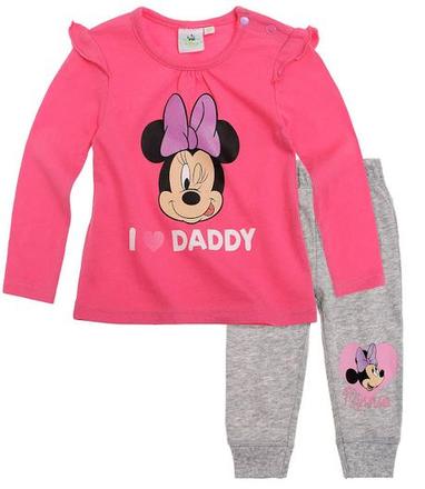 Disney minnie tričko s legínami ružová, disney,80