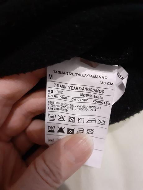 Mikina, benetton,134