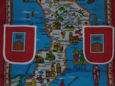 Kuchynská zástera kalábria, 