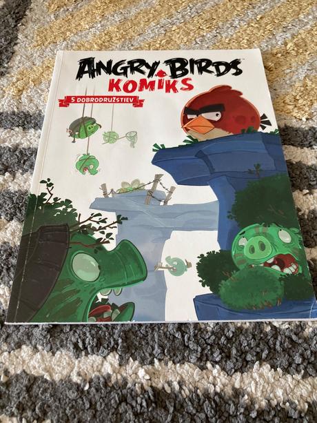 Komiks angry birds 5 dobrodružstiev,