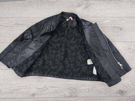 Kožená koženková bunda, 104