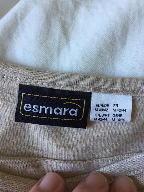 Bavlnené tričko, esmara,m