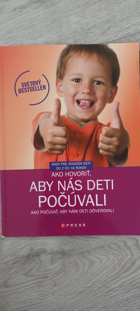 Kniha ako hovoriť, aby nás deti počúvali, 
