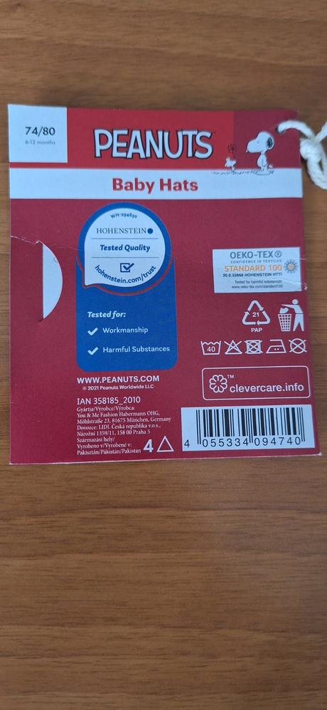 Čiapočka, lupilu,80