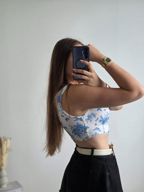 Crop top m, m