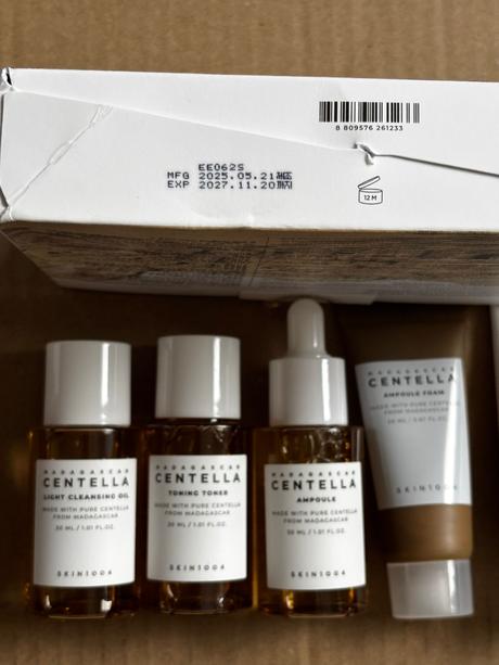 Skin1004 madagascar centella travel kit - 5ks mini, 