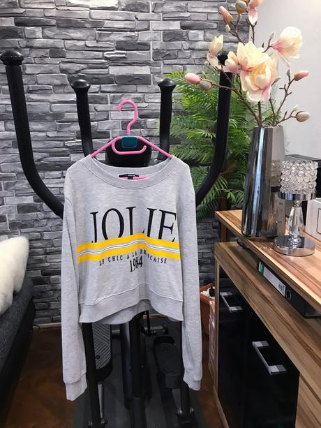 Štýlová šedá mikina, tally weijl,s