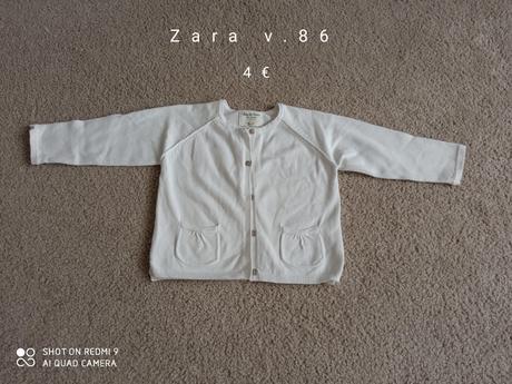 Biely svetrík zara, zara,80
