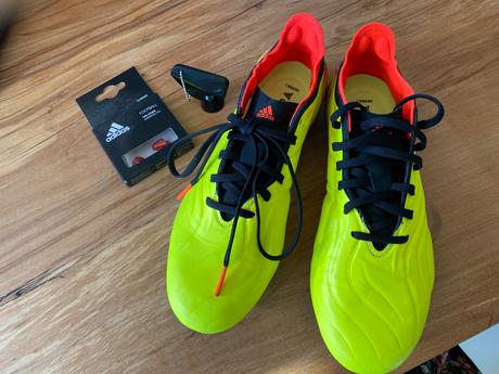 Kopačky kožené adidas copa 40 1/2, 25-25,5cm, adidas,40