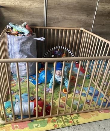 Drevená kvalitná ohrádka, šírka (cm): 65,dĺžka (cm): 120