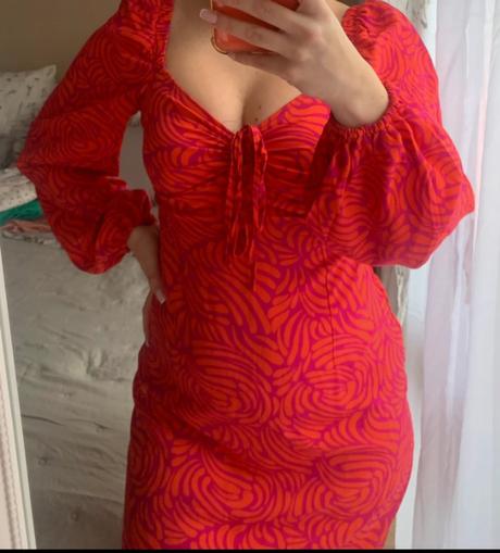 Vzorované šaty, sinsay,m