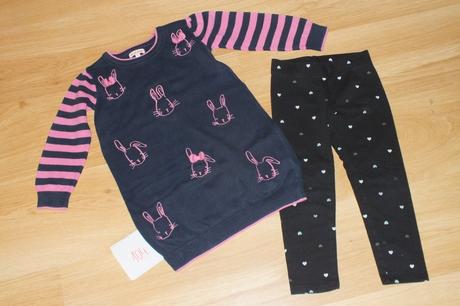 Komplet zajacik vyborny stav, debenhams,104