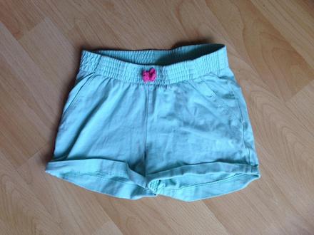 Mentolové tepláčkové kraťase , lupilu,98