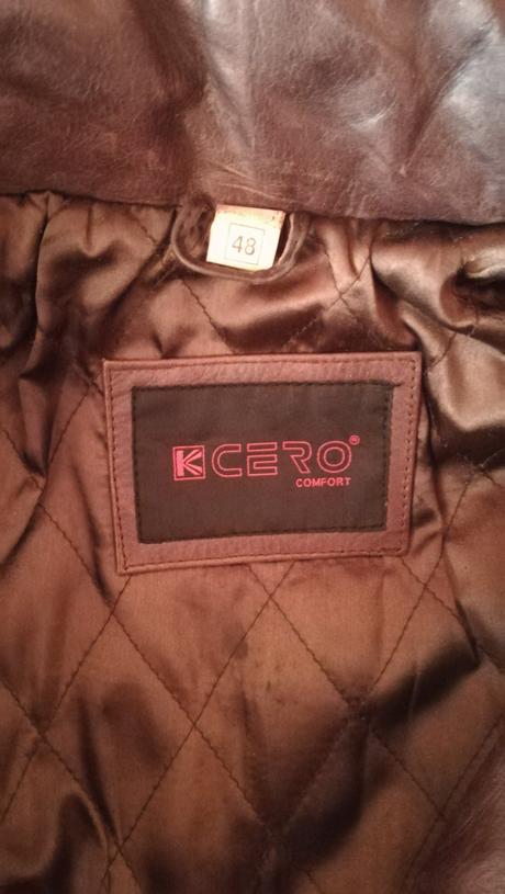 Dámska kožená bunda, 48