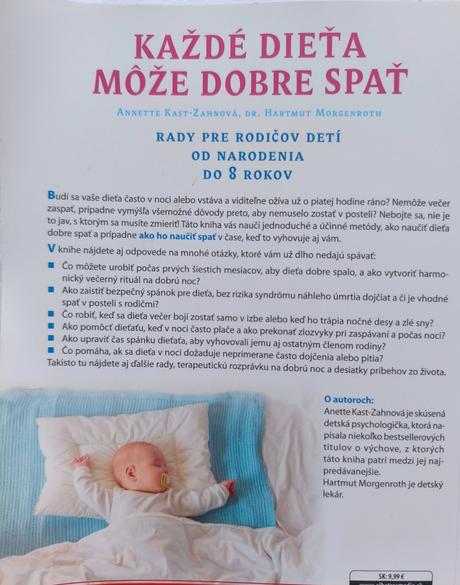 Kniha každé dieťa môže dobre spať, 