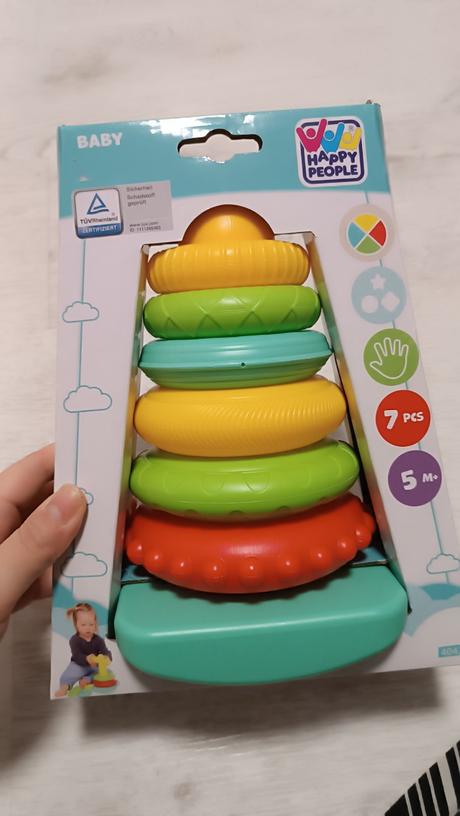 Pyramídová veža vzdelávacia senzoricka hračka, 