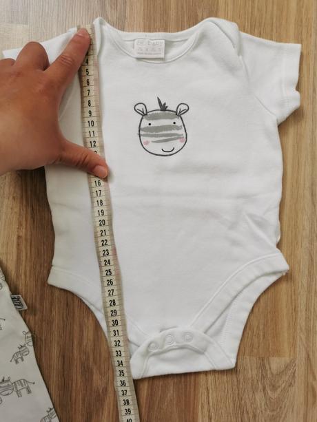 Body + tepláky so zebričkami 6-9m, f&f,74