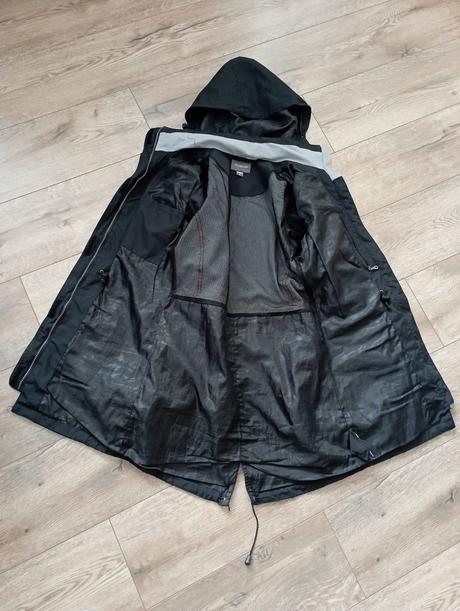 Skvelá dlhá prechodná bunda 36/38, s