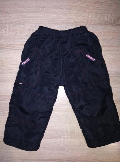 Zateplené nohavice, 80