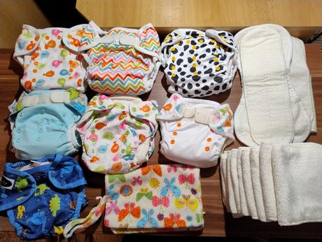 Výhodný balík ai2 látkových plienok + vkladačky, bambi roxy