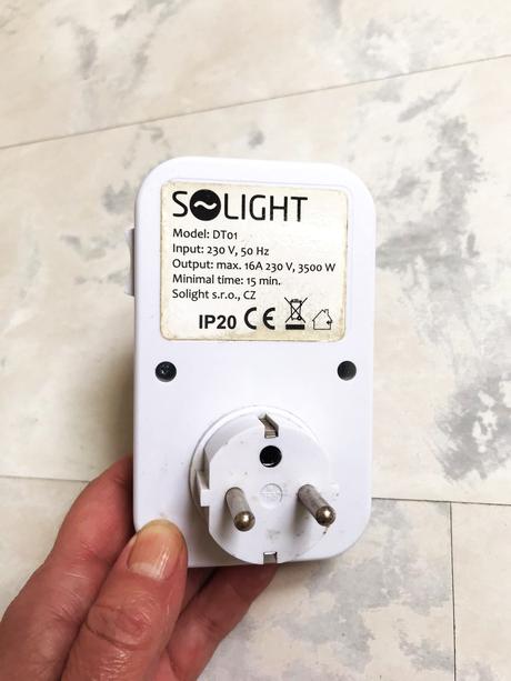 Spínacie hodiny solight/časový spínač, 